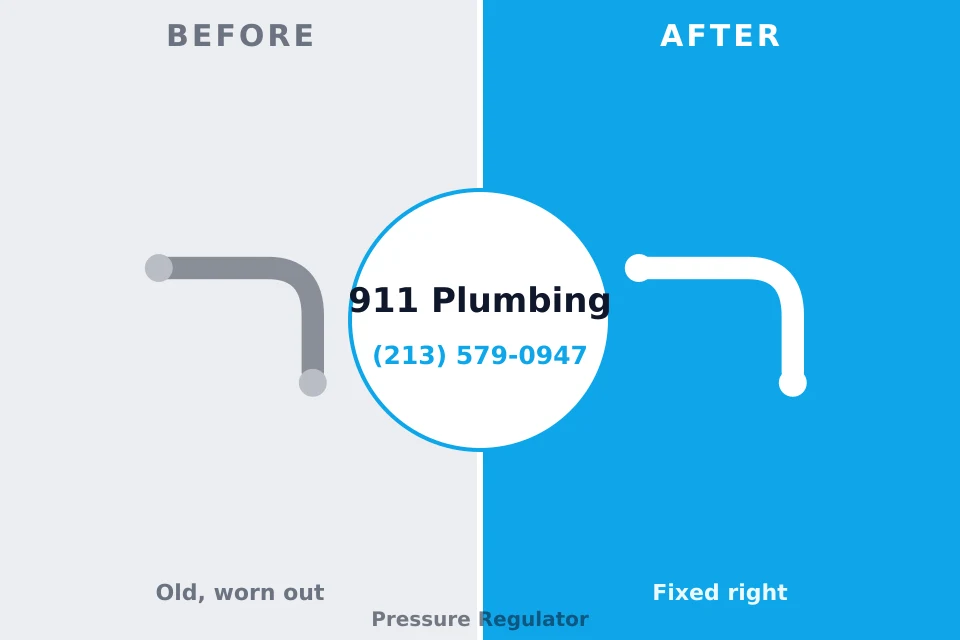 Before and after: plumbing repair Spencer, WV